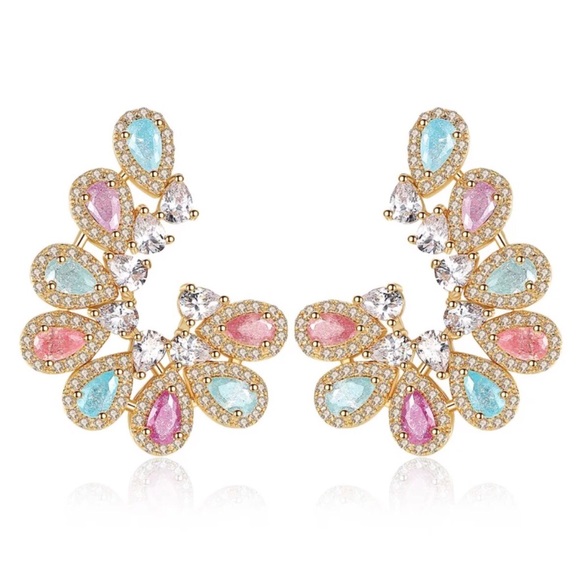 Jewelry - Swarovski Crystals The Serana Pastel Earrings